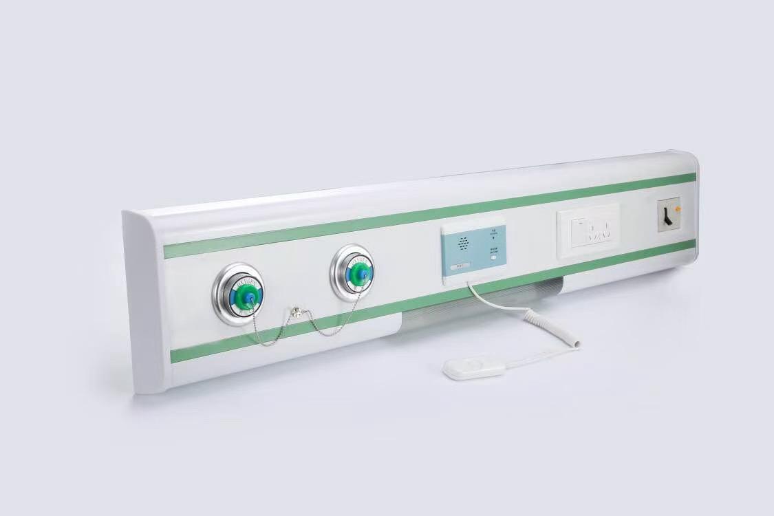 Wall-mounted medical console